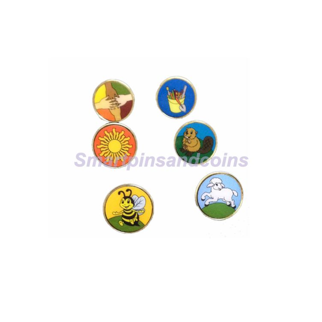 Offset Printed Pins-2